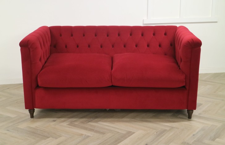 Westbury Deep Sit Sofa Bed - 3 Seater SB - Passione Berry