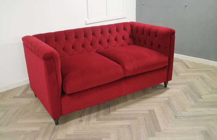 Westbury Deep Sit Sofa Bed - 3 Seater SB - Passione Berry