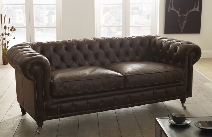 Burwood Leather Sofa