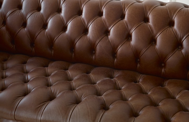 Berwick Vintage Leather Chesterfield
