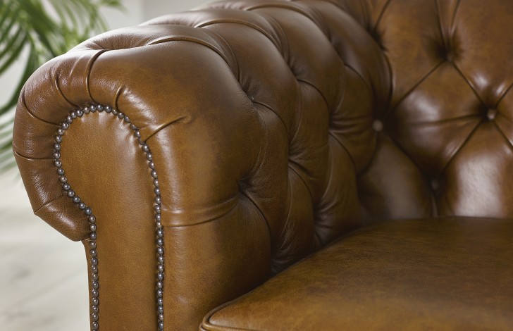 Oxley Classic Leather Chesterfield