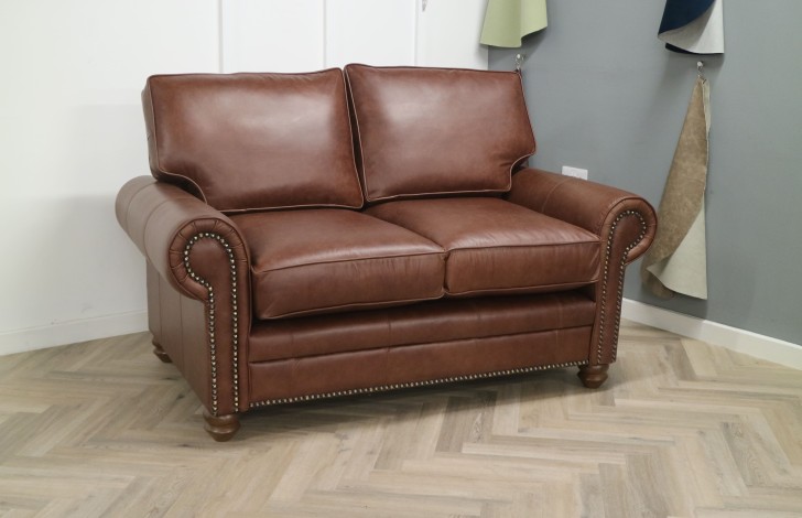 Hamilton Traditional Sofa - 2 Seater - Crystal Hazel