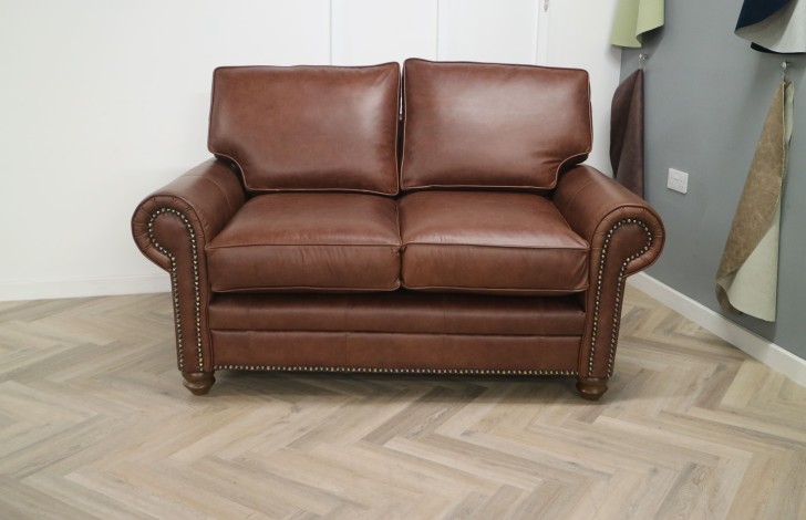Hamilton Traditional Sofa - 2 Seater - Crystal Hazel