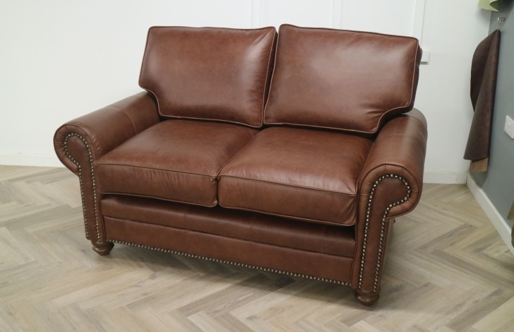 Hamilton Traditional Sofa - 2 Seater - Crystal Hazel
