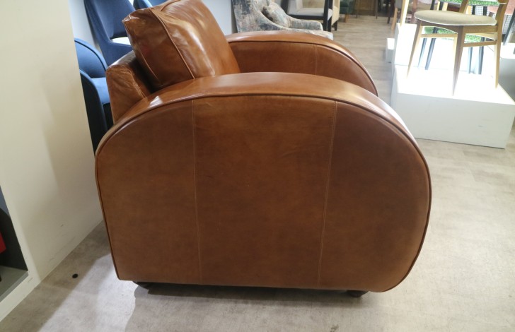 Astoria Leather Armchair - El Paso Whiskey