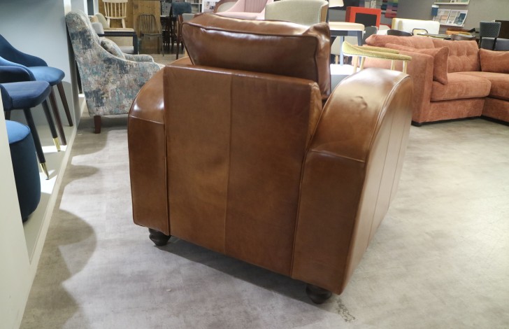 Astoria Leather Armchair - El Paso Whiskey