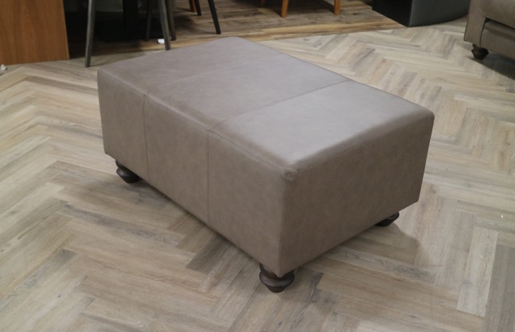 Macy Leather Stool - Mistral Canyon