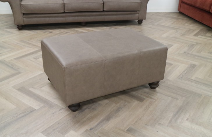 Macy Leather Stool - Mistral Canyon