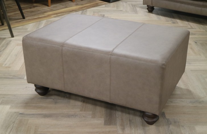 Macy Leather Stool - Mistral Canyon