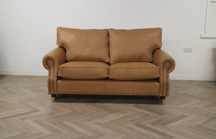 Berkeley Vintage Leather Sofa - 2.5 Seater - Crystal Tan