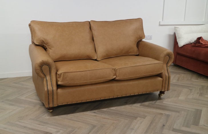 Berkeley Vintage Leather Sofa - 2.5 Seater - Crystal Tan