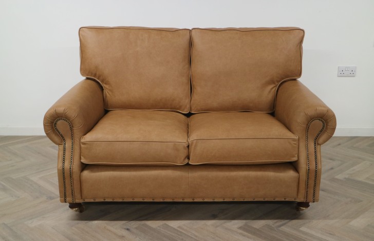 Berkeley Vintage Leather Sofa - 2 Seater - Crystal Tan