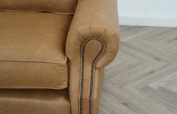 Berkeley Vintage Leather Sofa - 2 Seater - Crystal Tan