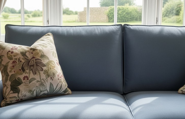 Downton Vintage Fabric Sofa
