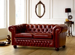 Claridge Leather Chesterfield Sofabed