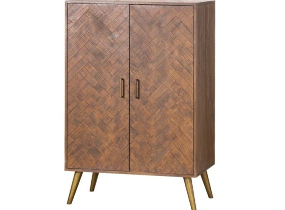 Deco Gold Drinks Cabinet