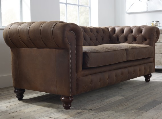 Burwood Leather Sofa
