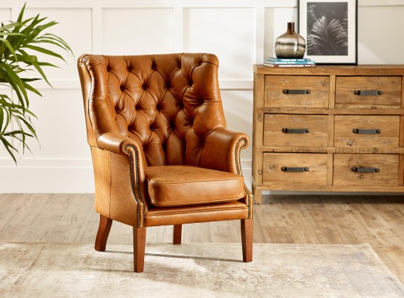 Dunham Curved Armchair