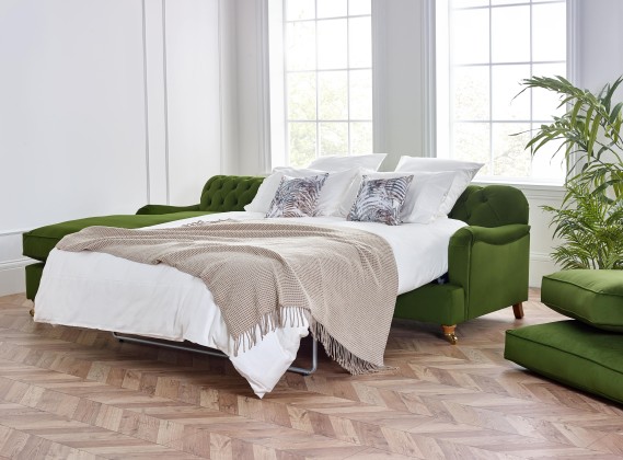 Harris Vintage Fabric Chaise Sofabed