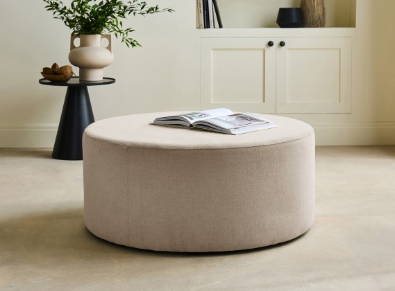 Percy Fabric Footstool