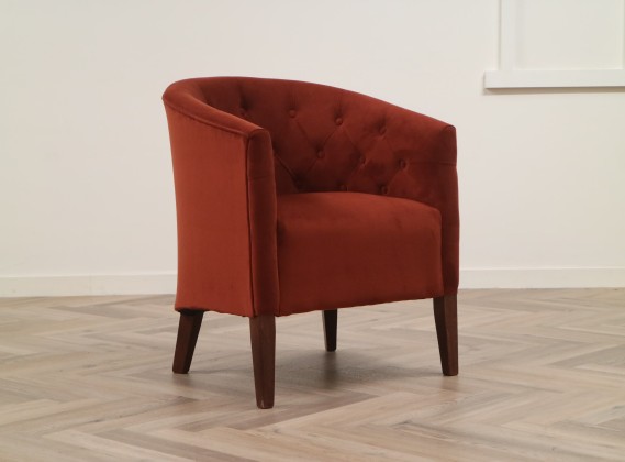Padstow Fabric Buttoned Chair
