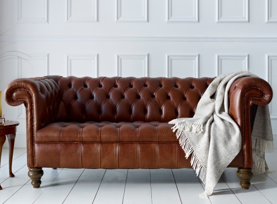 Berwick Vintage Leather Chesterfield