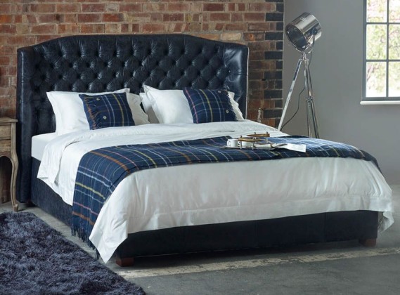 Wordsworth Leather Bed