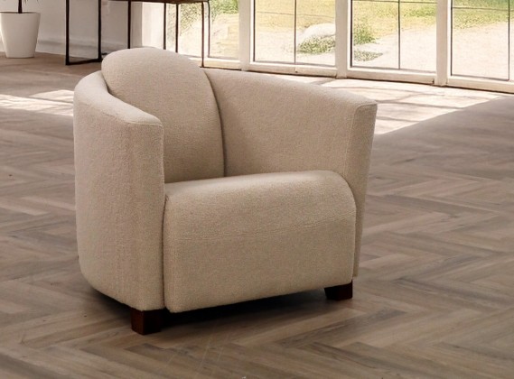 Hudson Fabric Tub Chair