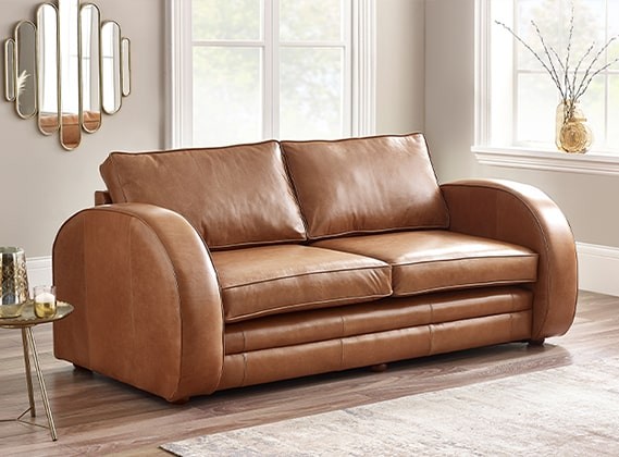 Astoria Leather Sofa