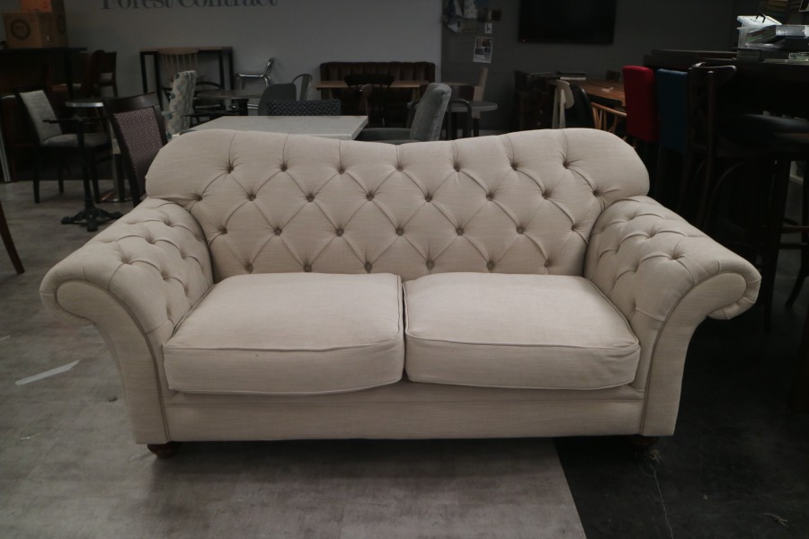 Drummond Fabric Sofa - 2.5 Seater - Senna Hopsack