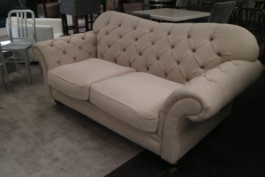 Drummond Fabric Sofa - 2.5 Seater - Senna Hopsack
