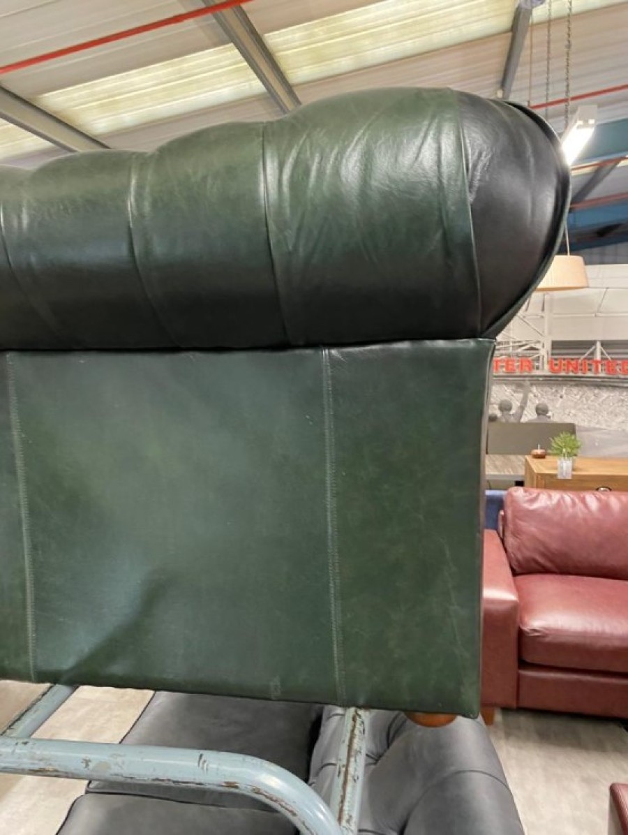 Gladbury Traditional Sofa - 3 Seater - Old English Black