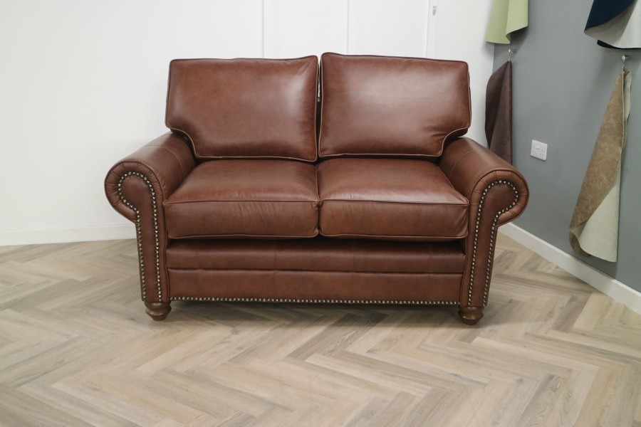 Hamilton Traditional Sofa - 2 Seater - Crystal Hazel