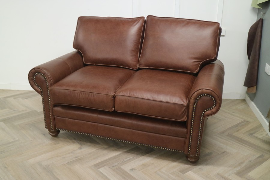 Hamilton Traditional Sofa - 2 Seater - Crystal Hazel