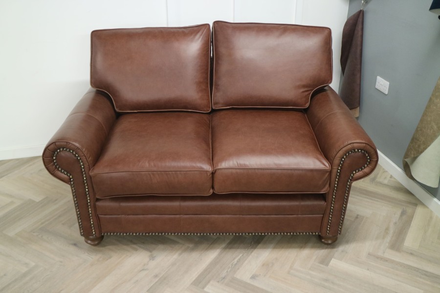 Hamilton Traditional Sofa - 2 Seater - Crystal Hazel