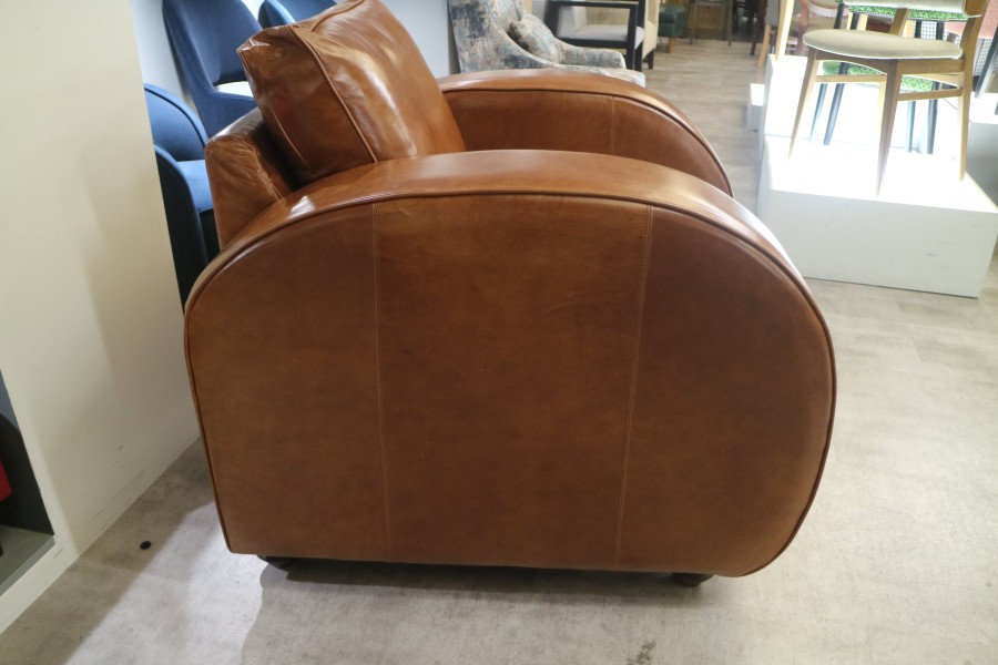 Astoria Leather Armchair - El Paso Whiskey