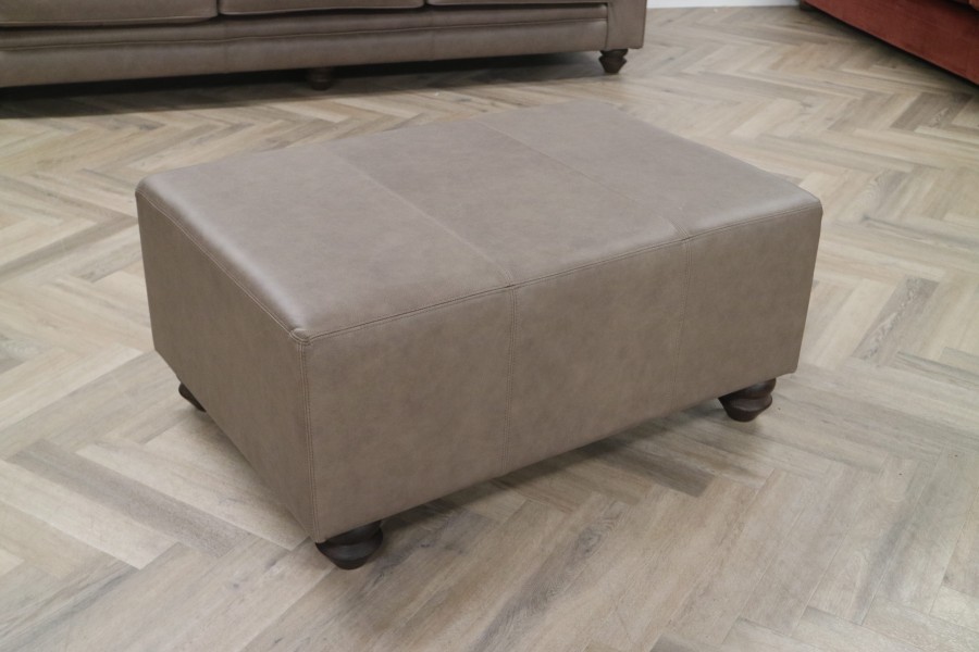 Macy Leather Stool - Mistral Canyon