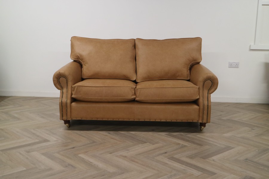 Berkeley Vintage Leather Sofa - 2.5 Seater - Crystal Tan
