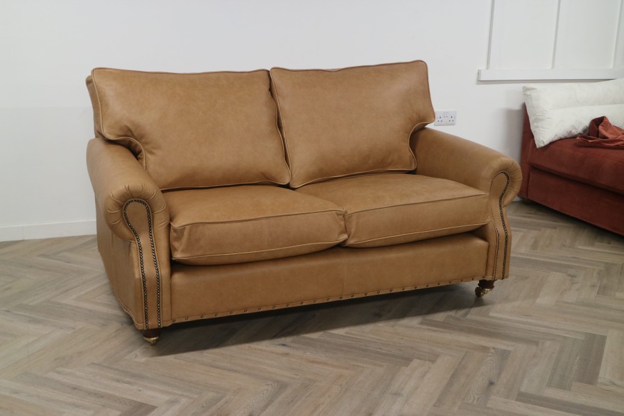 Berkeley Vintage Leather Sofa - 2.5 Seater - Crystal Tan