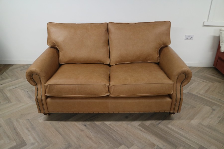 Berkeley Vintage Leather Sofa - 2.5 Seater - Crystal Tan