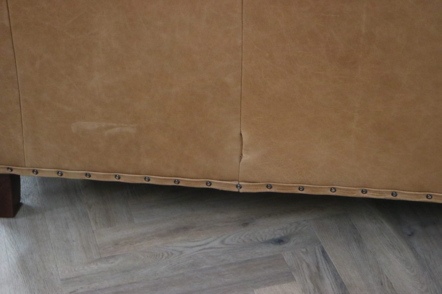 Berkeley Vintage Leather Sofa - 2 Seater - Crystal Tan