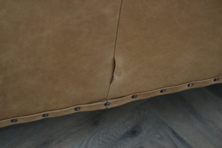 Berkeley Vintage Leather Sofa - 2 Seater - Crystal Tan