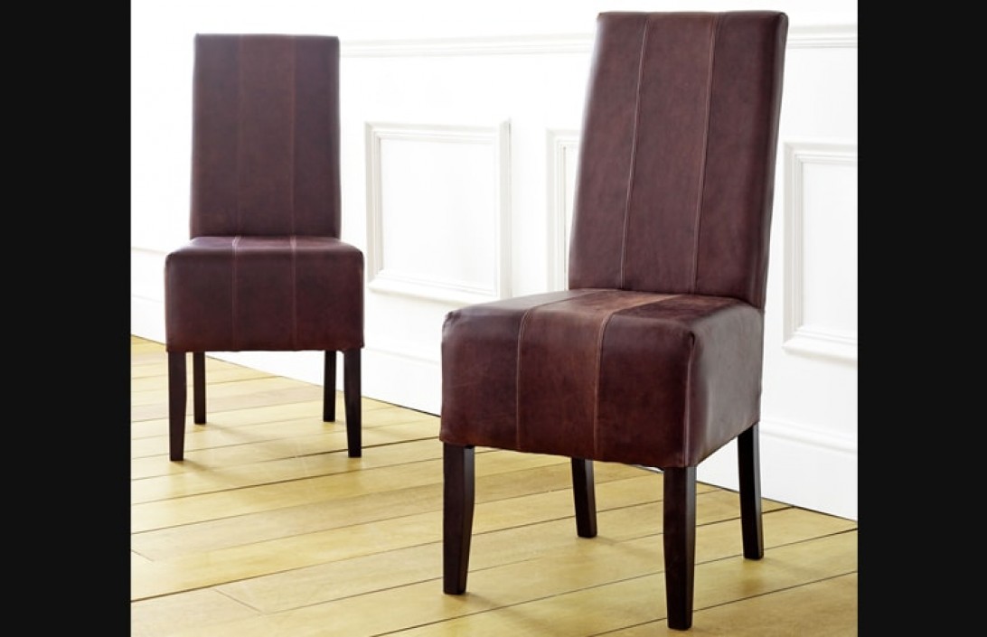 Idaho Leather Dining Chairs The, Leather Parsons Chairs