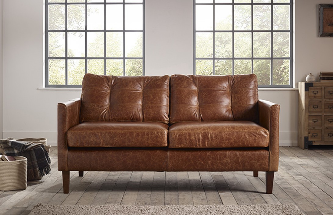 Cromer Small Leather Sofa The, Most Comfortable Leather Sofa