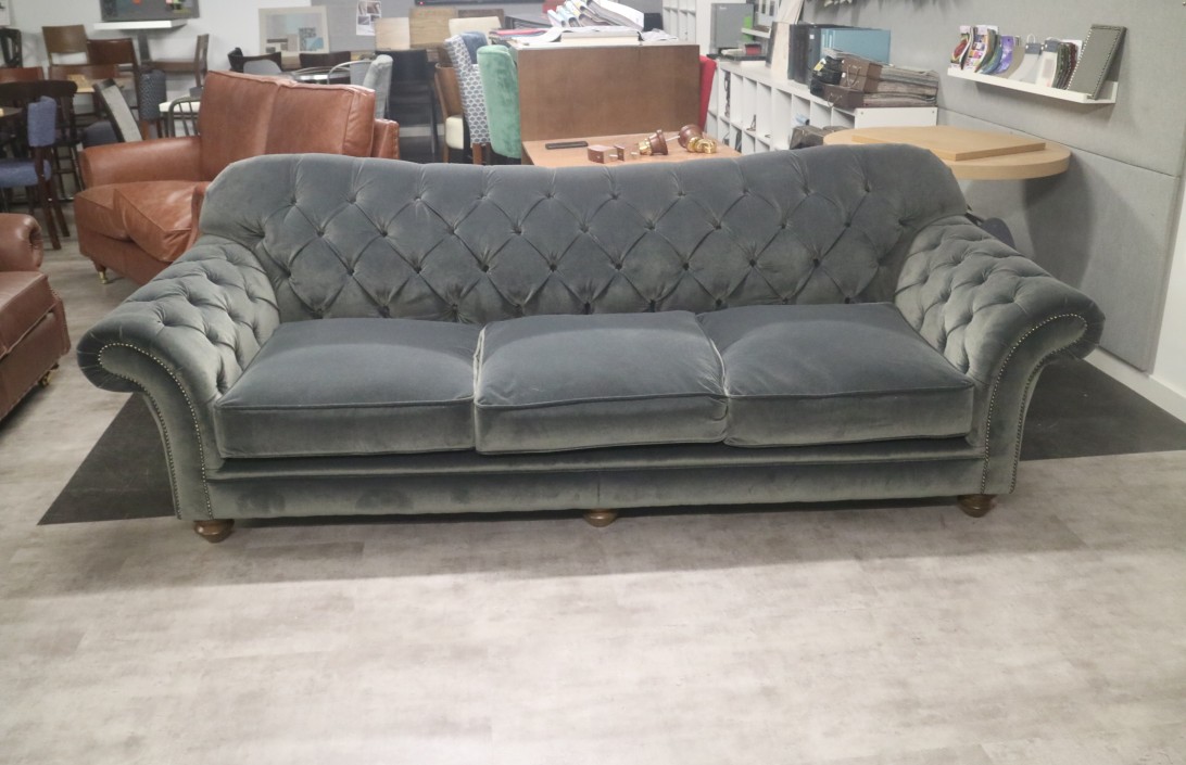 Vintage velvet new arrivals couch for sale