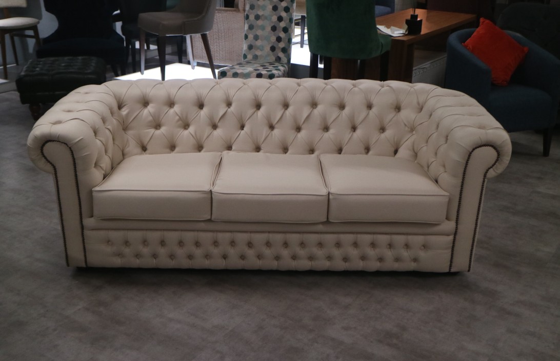 Leather chesterfield sofa for sale discount