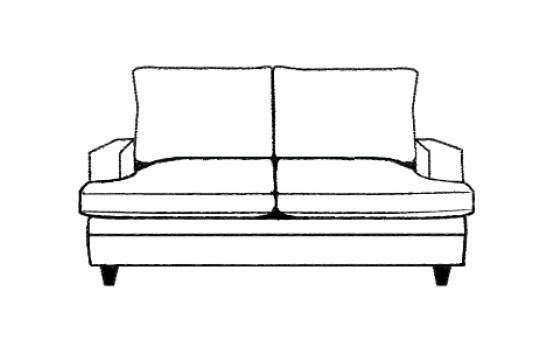 2.5 Seater Double Sofa Bed