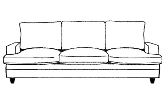 3.5 Seater Double Sofa Bed