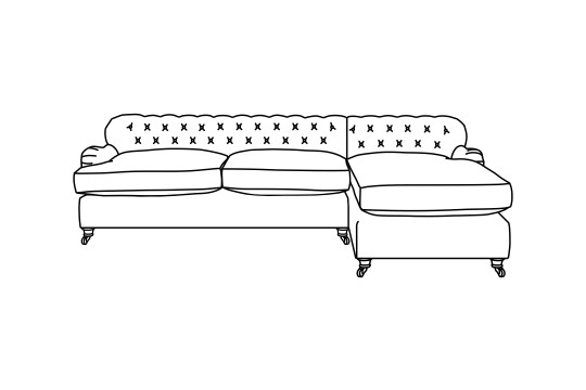 3.5 x Chaise