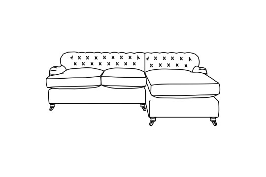2.5 x Chaise Sofabed